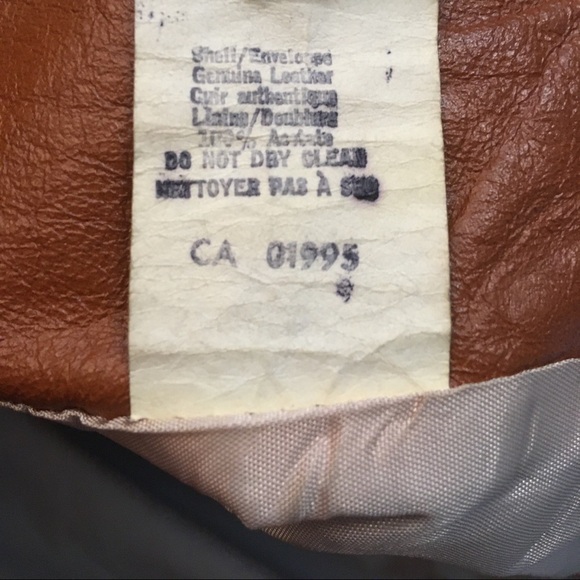 EUC 46 Chest Mac Mor Tan Leather leather coat - Picture 8 of 9